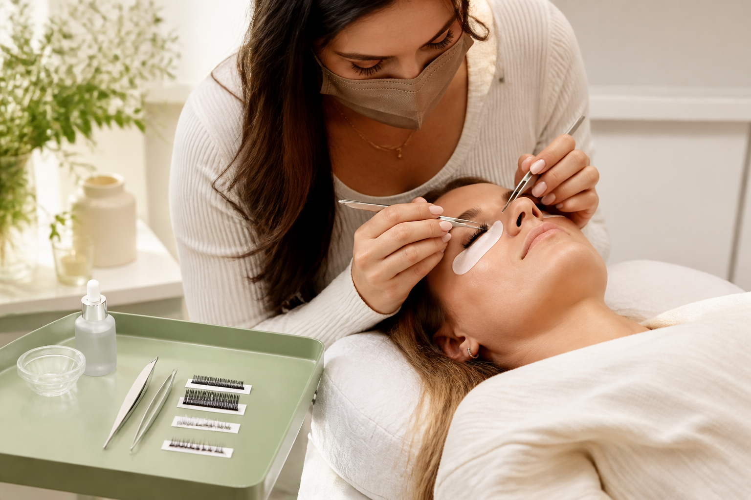 For lash & brow techs